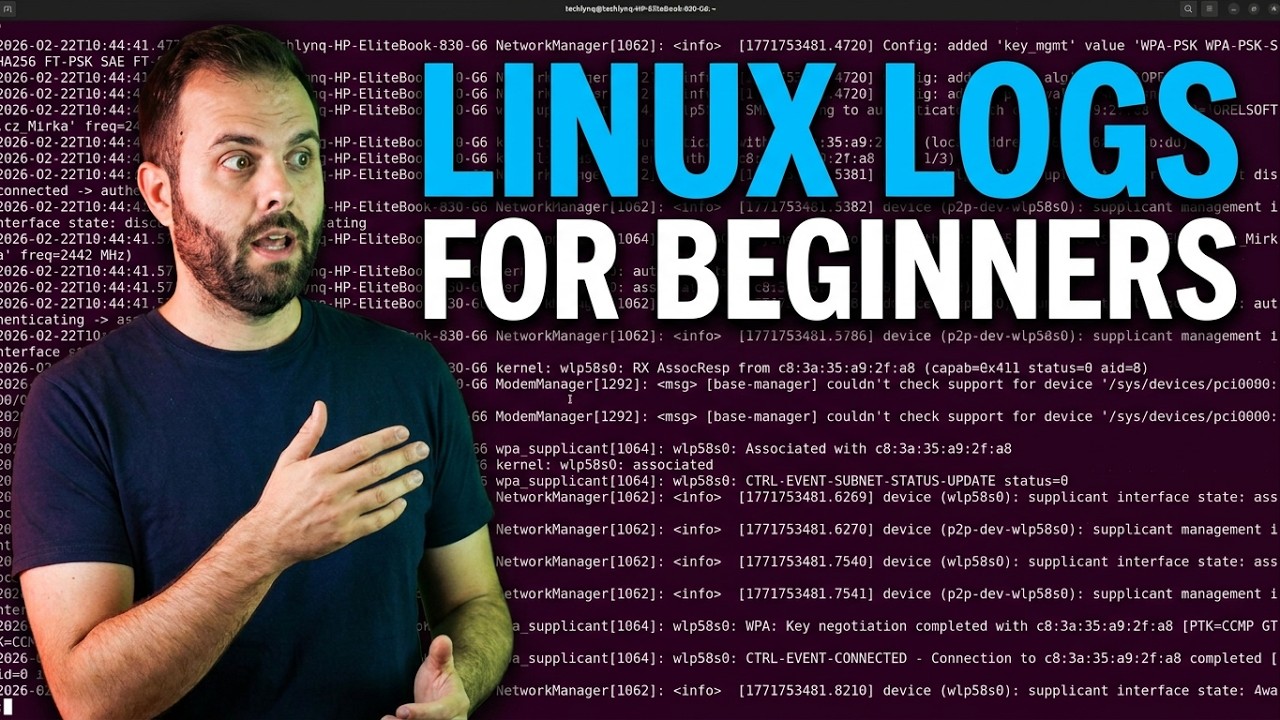 Анализ логов Linux для начинающих | Syslog, аутентификация, Kern, устранение неполадок с логами