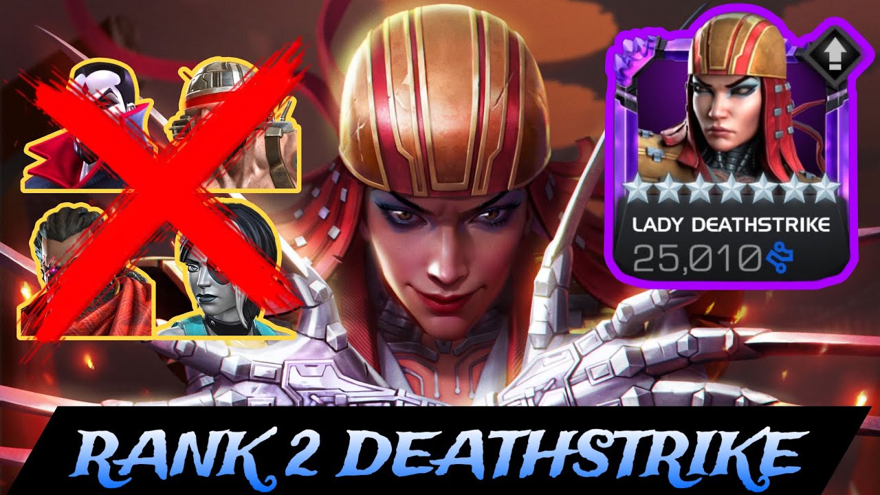 7 STAR RANK 2 LADY DEATHSTRIKE: An Underrated Mutant-Killing Machine! | Mcoc