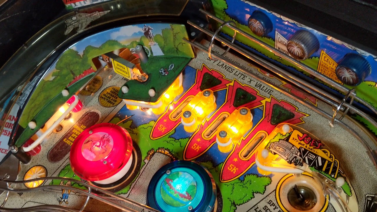 Data East Secret Service Pinball