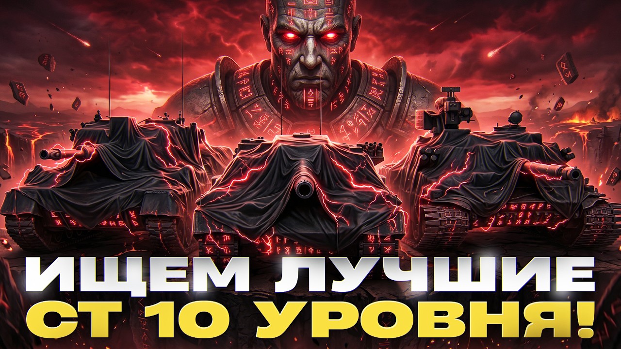 ИЩЕМ ЛУЧШИЕ СРЕДНИЕ ТАНКИ 10 УРОВНЯ для ВАC!
