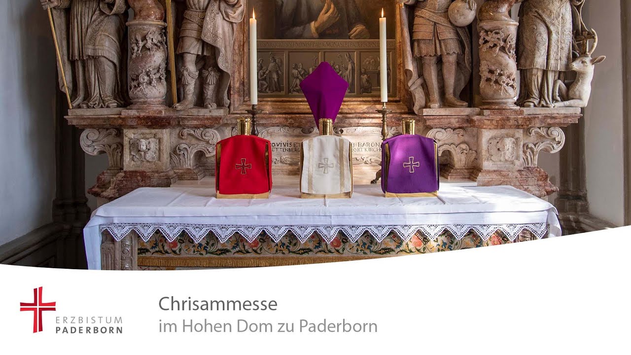 Live: Chrisammesse mit Erzbischof Dr. Udo Markus Bentz