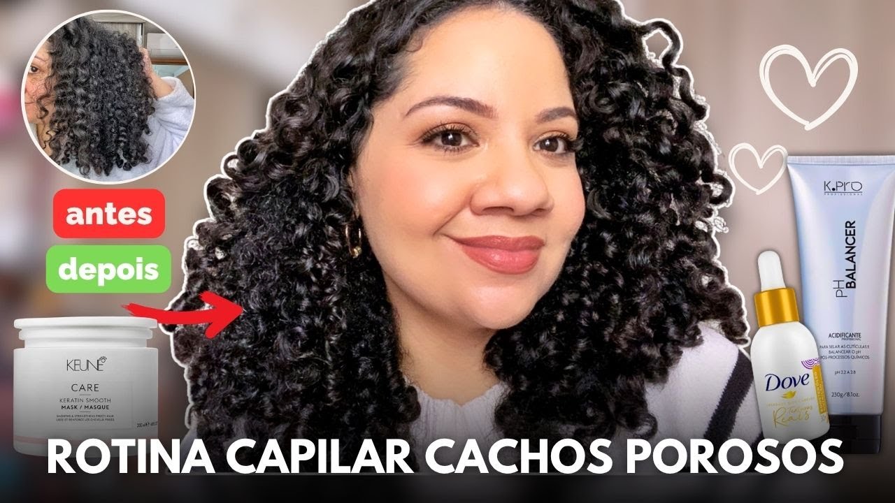 ROTINA CAPILAR COMPLETA PARA CACHOS POROSOS | TUTORIAL EXPLICADO DO IN&Iacute;CIO AO FIM