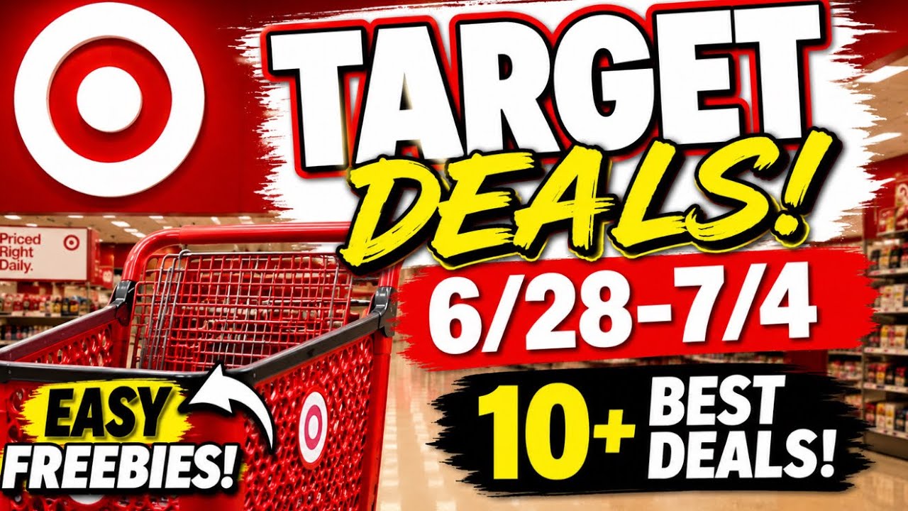 СКИДКИ В TARGET 28.06-04.07: БЕСПЛАТНЫЕ ТОВАРЫ И ДЕШЕВЫЕ ПОКУПКИ: Выгодные предложения на еду 🎯