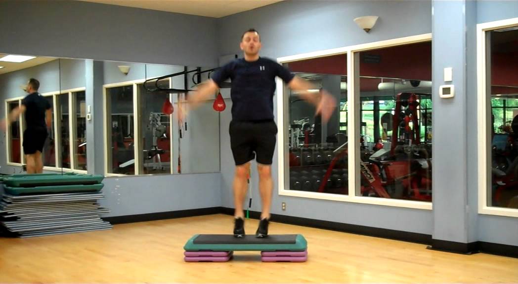 Basic Step Aerobics Workout - Jonathon's Fitness
