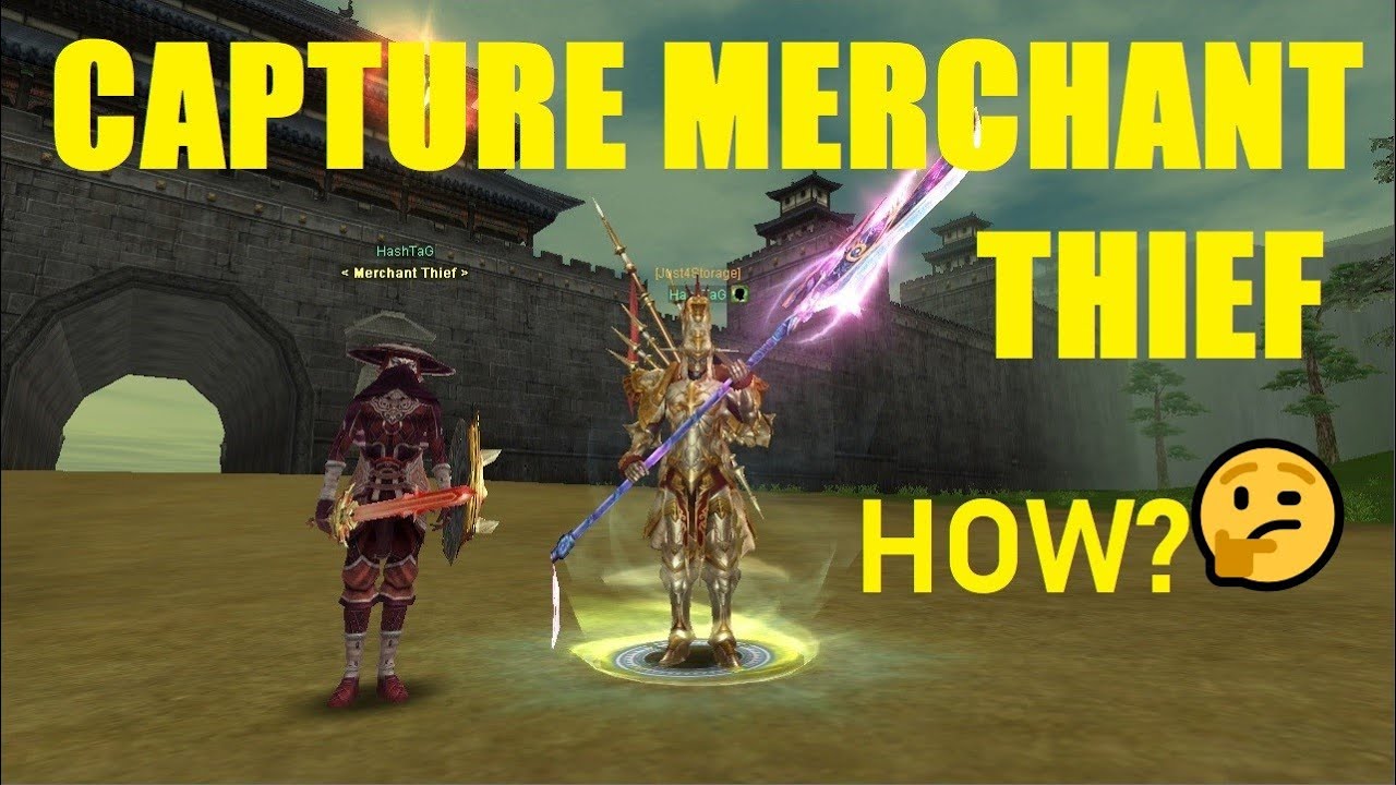 Silkroad Online 2021 - Capture Merchant Thief Quest