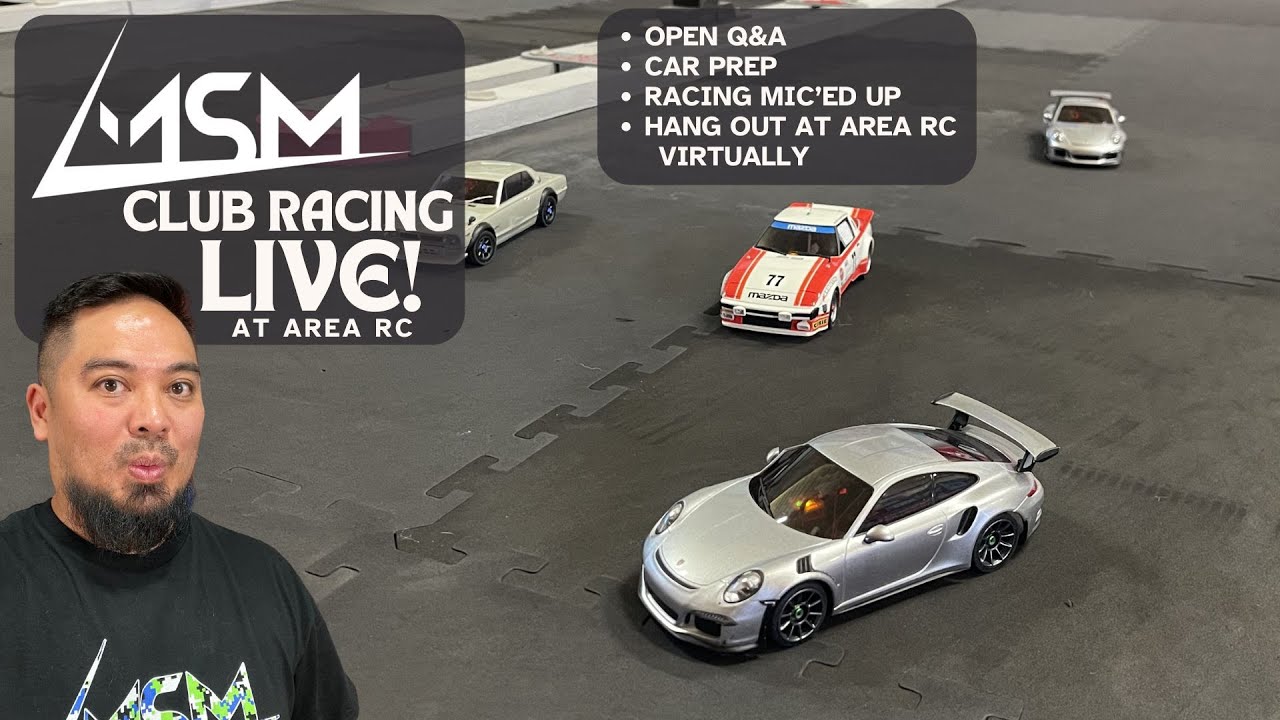 RC CAR RACING AT AREA RC LIVE!