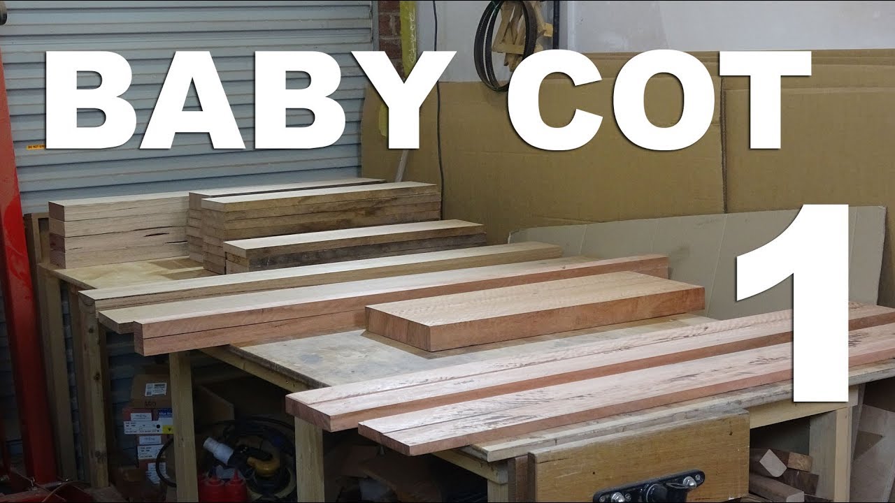 The panel saw and I - Baby Cot DAILY Woodworking VLOG 1