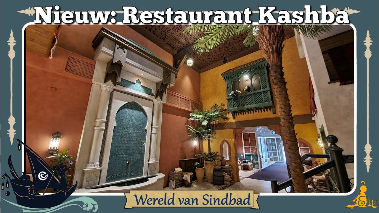 [#Efteling] NIEUW: Restaurant Kashba - Wereld van Sindbad