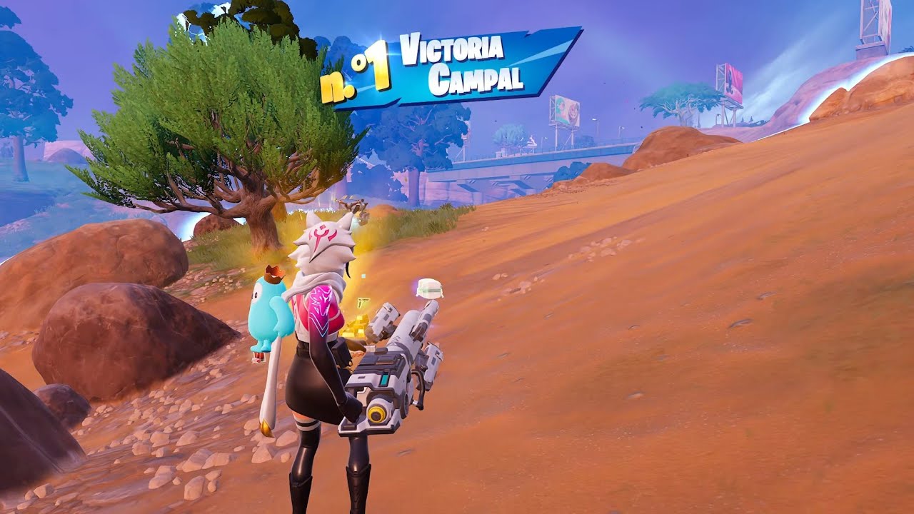 Fortnite C7T1 Cero Construcción - Victoria En Solitario Gameplay Español (PC 1080p/60fps) #387