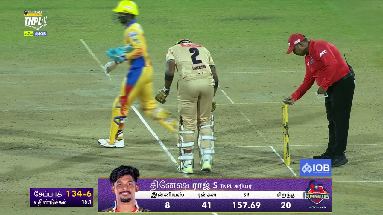 Match 14 Highlights: Chepauk Super Gillies vs Dindigul Dragons