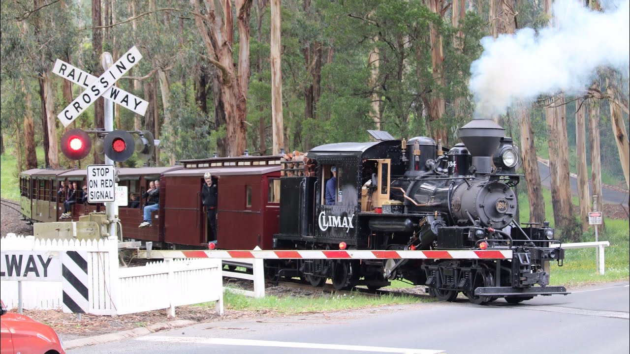 Puffing Billy Climax Members Train | October 2023