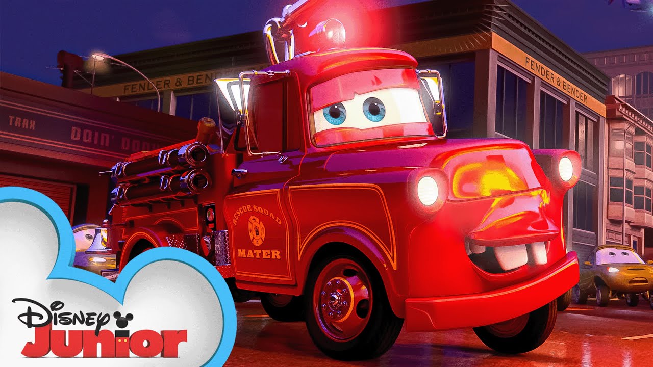 Rescue Squad Mater | Pixar's Cars Toon - Mater&rsquo;s Tall Tales  |  @disneyjr