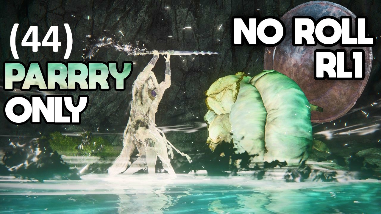 Goskins Apostle and Godskin Noble - RL1 Parry Only No Roll [Elden Ring]