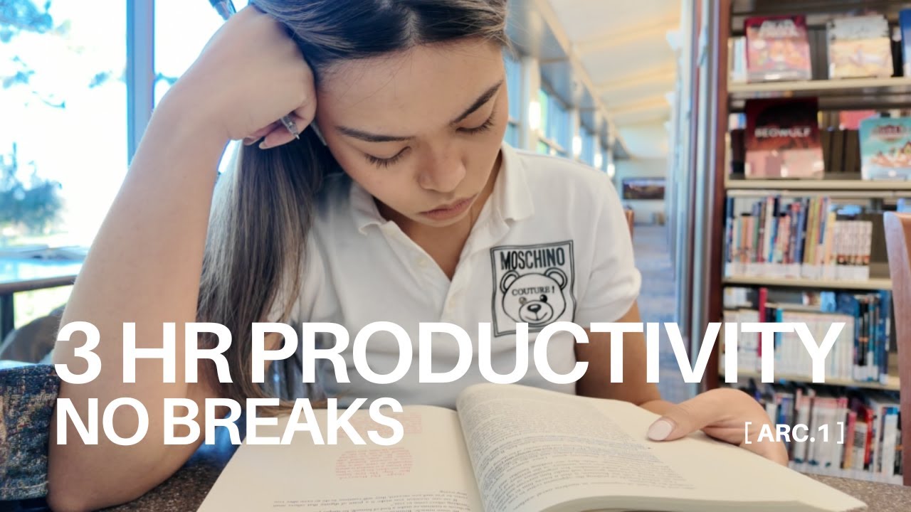 3 hours of pure concentration w/ no breaks | unlock productivity