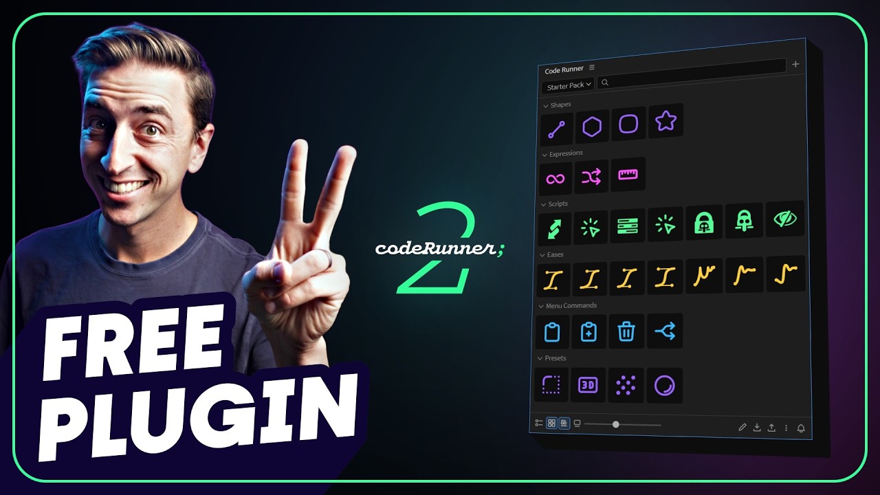 Code Runner 2 - Free After Effects Plugin