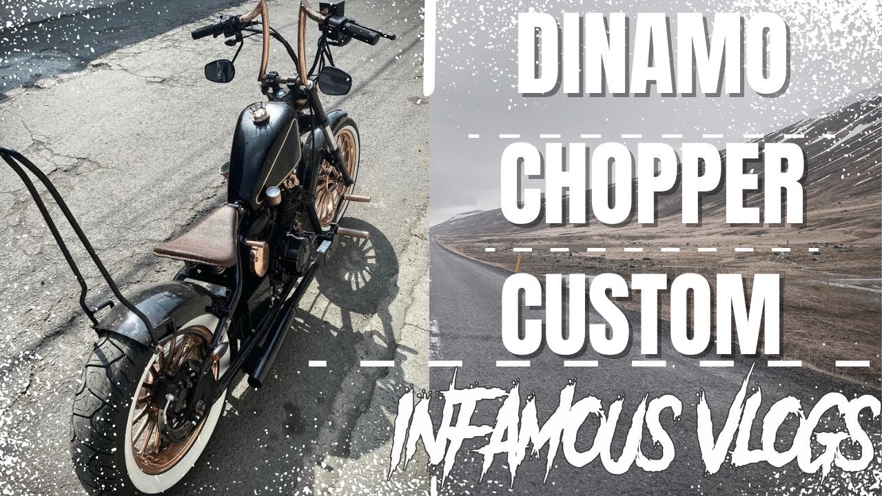 Dinamo chopper 250. Piezas de cobre // Copper Soldier.