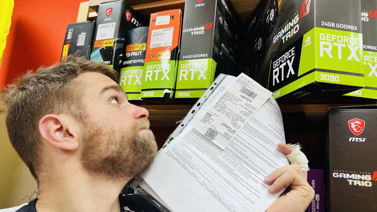 Как потерять почти 1 миллион рублей на RTX3090 за 1 год! 🤯