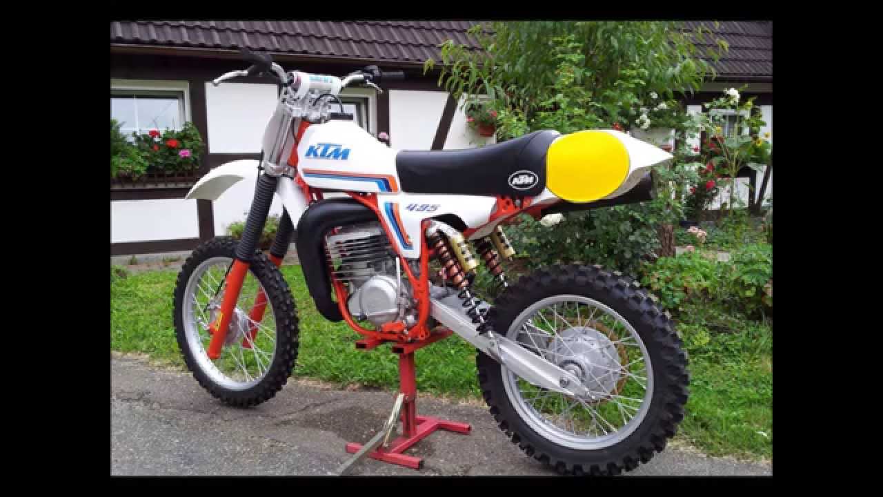 KTM 495 MC 1981 Restauration
