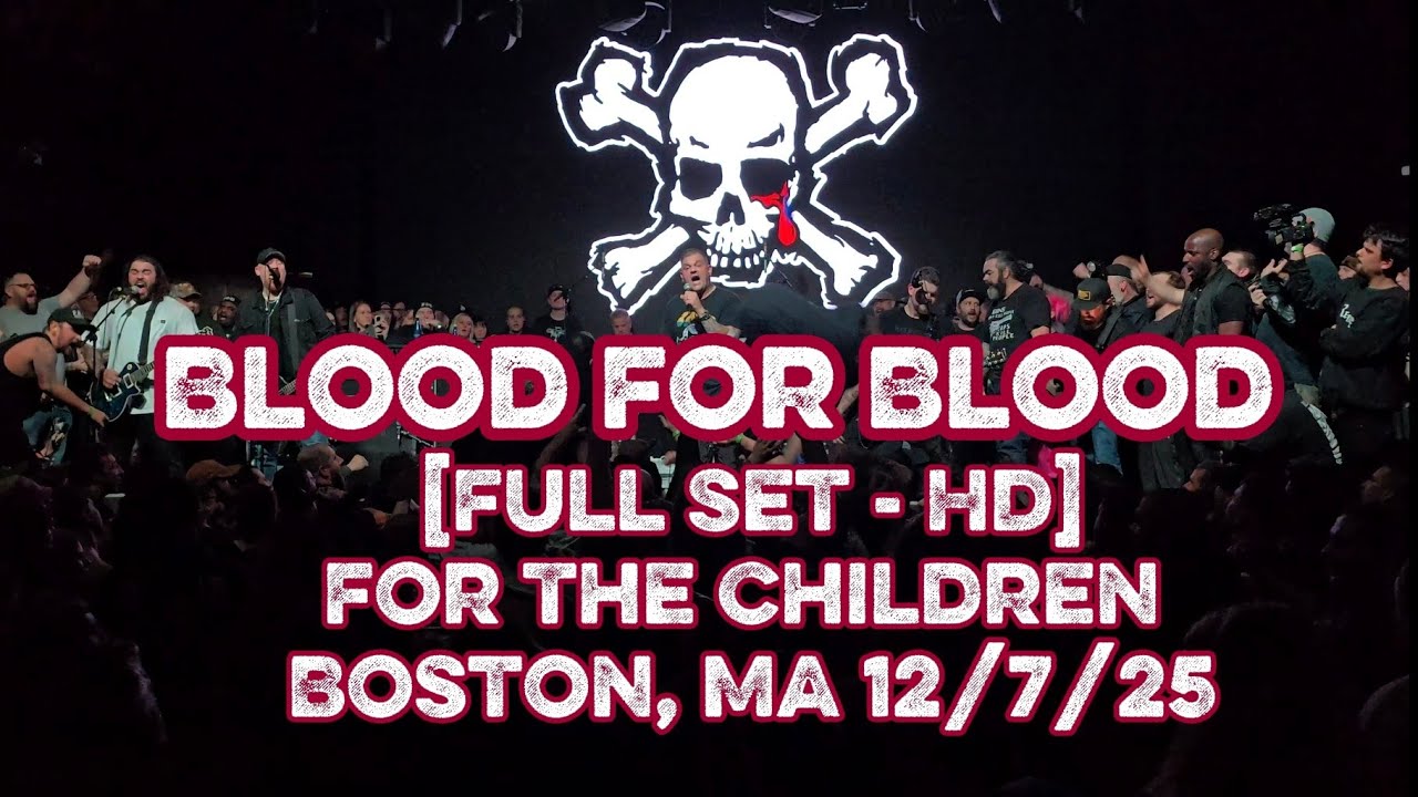 Blood For Blood live - [Full set] FTC - Boston - 12/7/25