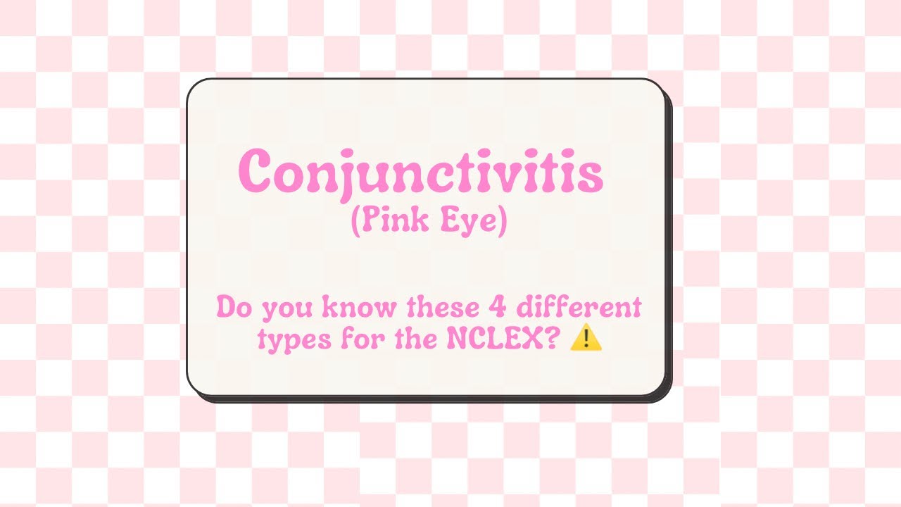 👁️ Conjunctivitis (Pink Eye) 