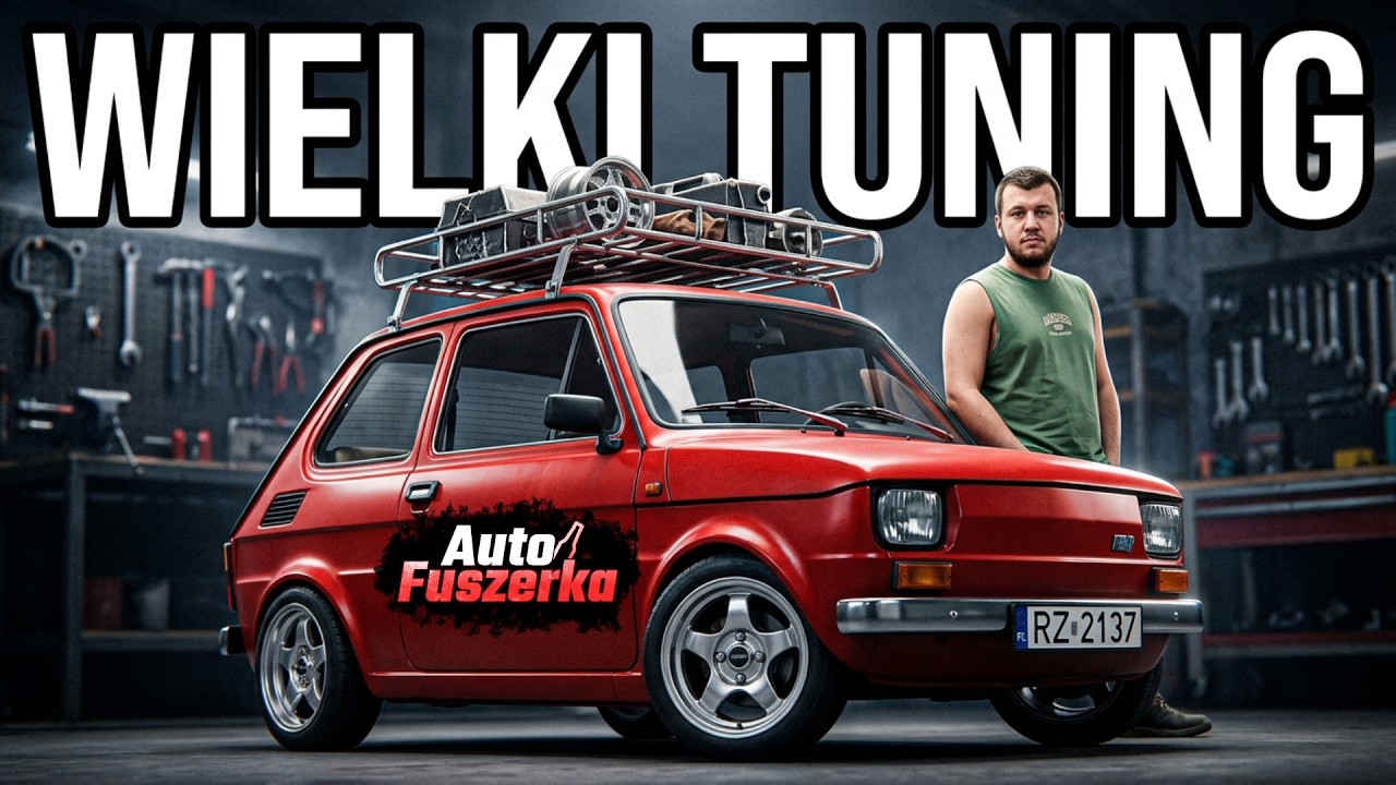 Dostałem CZĘŚCI do Malucha! Czas na Wielki Tuning! 🧰💥 | Auto Fuszerka #15  ☆MST☆🔥