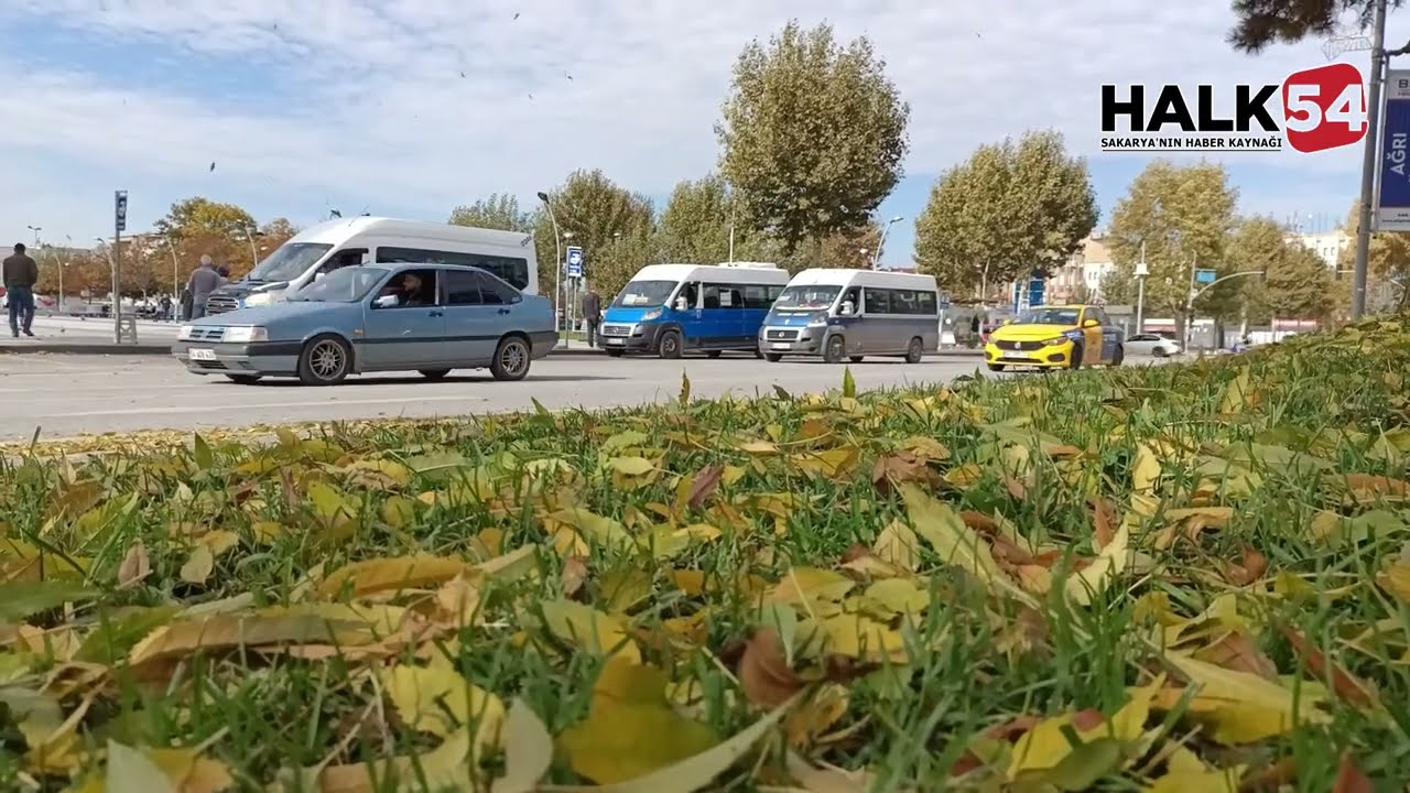 Sakarya  Adapazarı'nda sonbahar g&uuml;zelliği