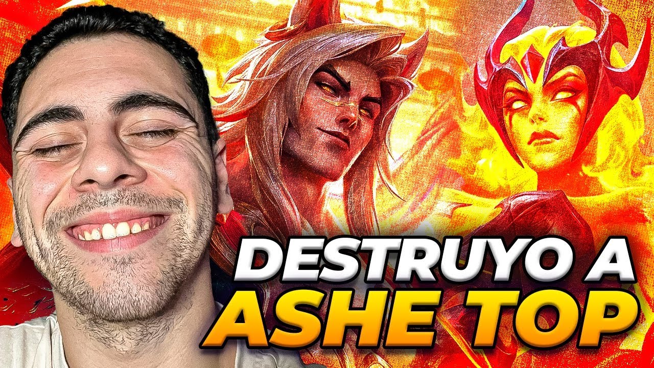 Creyó que con Ashe TOP podría ganarle a mi Sett 🤣