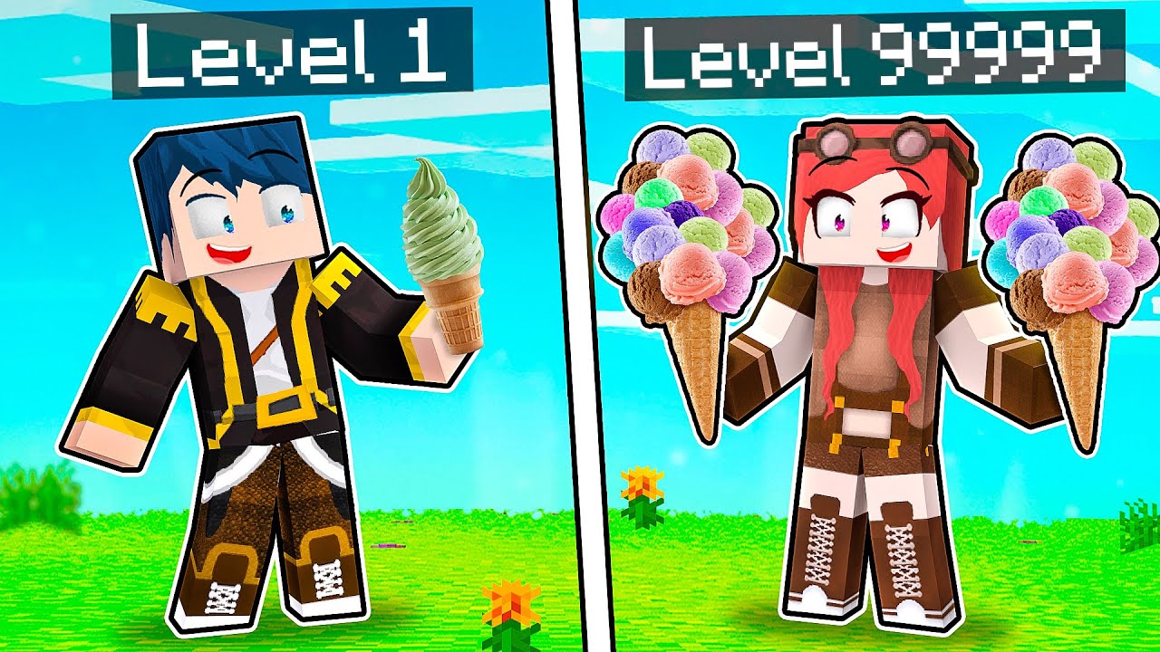 GELATO DA 1&euro; VS GELATO DA 1.000.000&euro;! - MINECRAFT