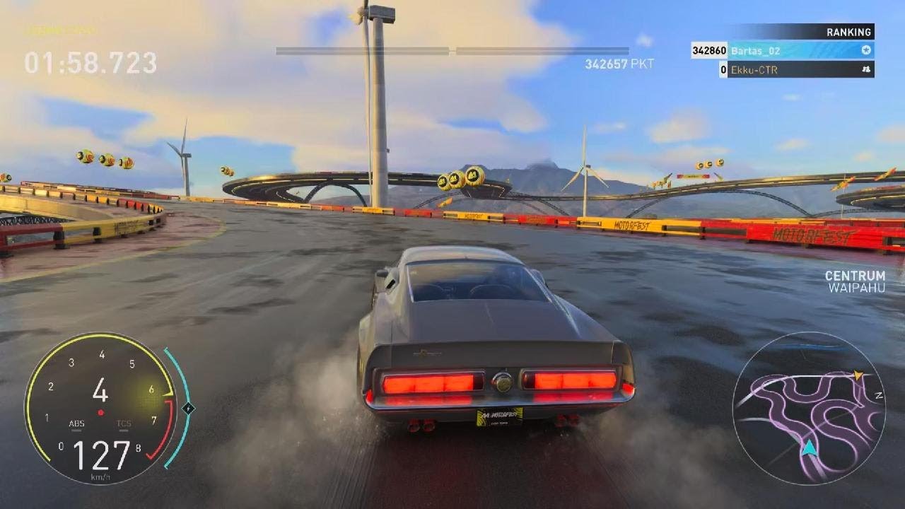 The Crew Motorfest Wind Slider 1052596 score TOP 3 (Shelby GT 500)