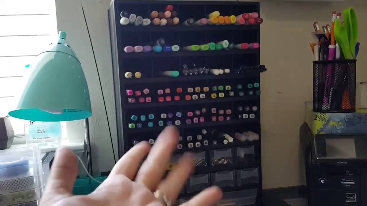 Copic Marker Storage Idea