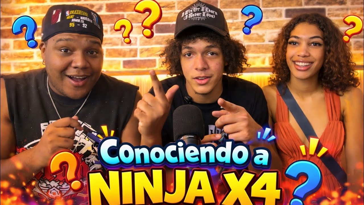 CONOCIENDO A NINJA x4 / FUERTE DESCLARACIONES / APOYAMOS LAS VENEZOLANAS 😂