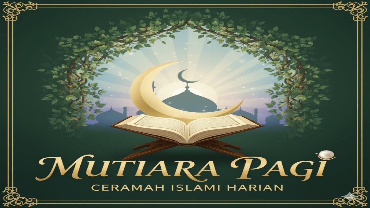 MUTIARA PAGI - MENDIDIK DIRI DAN KELUARGA DENGAN NILAI-NILAI ISLAM