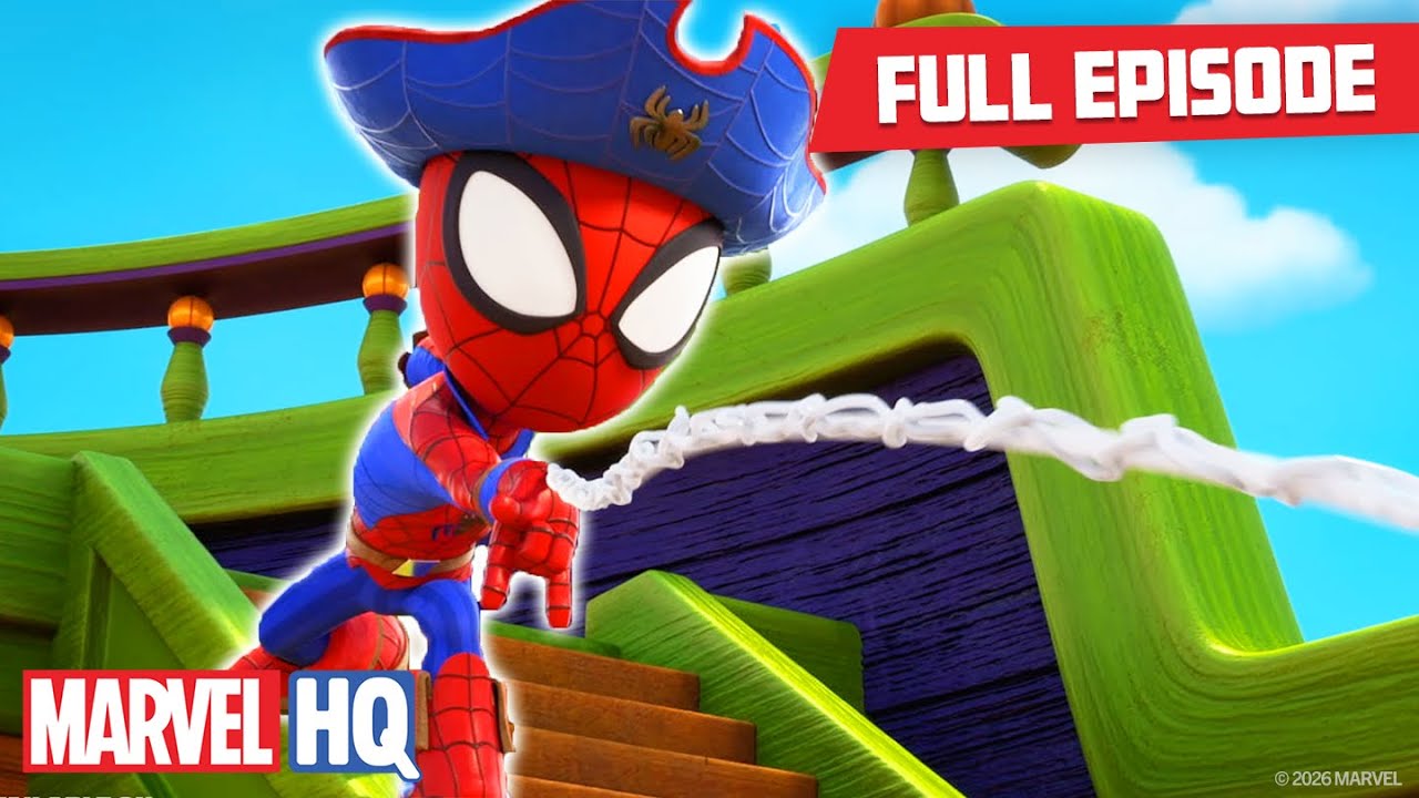 The Treasure of Billie the Pirate | Spidey and His Amazing Friends | Full Episode | @MarvelHQ