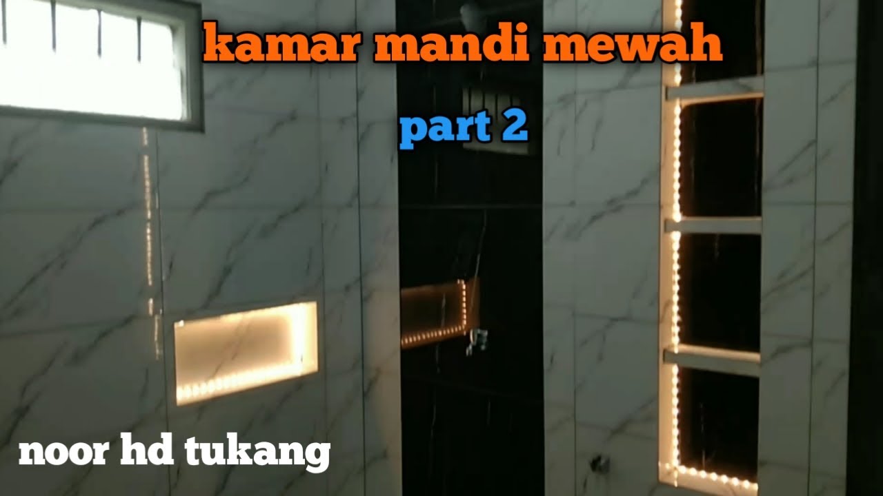 Cara pasang keramik dinding kamar mandi // kotak tempat sabun // @noorhdtukag