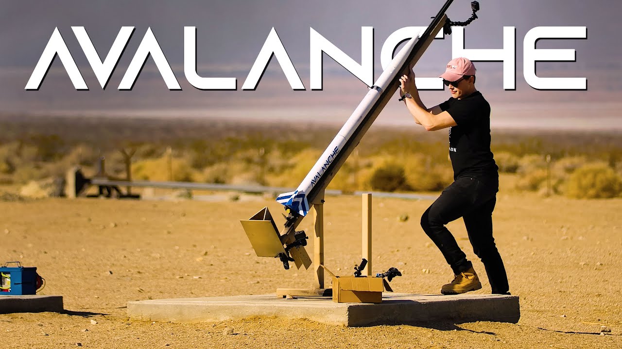 Space Shot Development Rocket - Avalanche