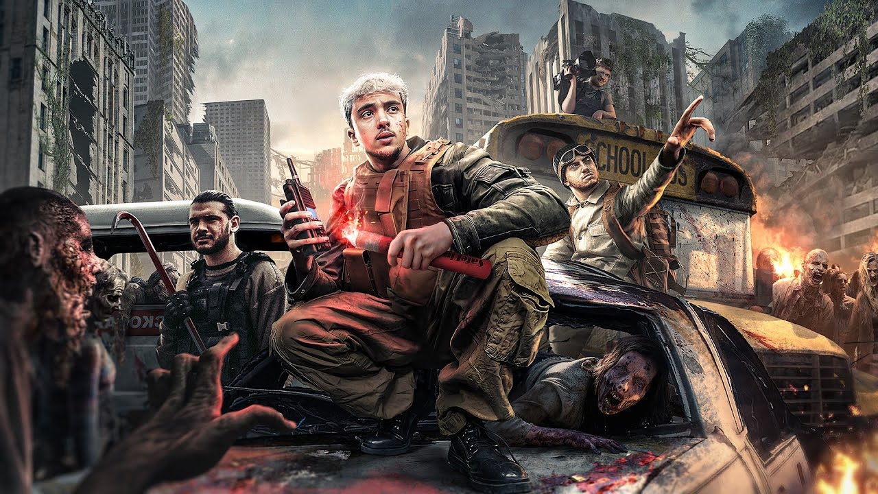 48H pour Survivre &agrave; une invasion de Zombie (Ft. Michou, AmineMaTue et Matt)