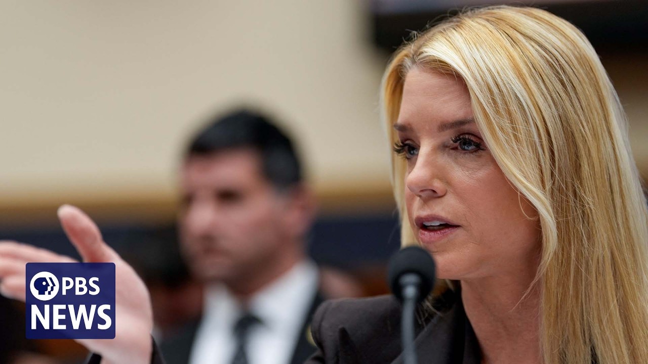 WATCH: Bondi doesn't answer lawmaker questions on investigations into Epstein's co-conspirators