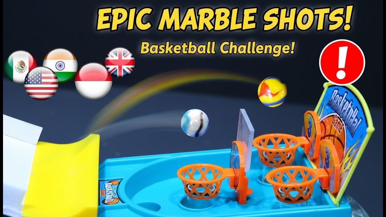Epic Marble Basketball World Cup | 16 Countries Compete