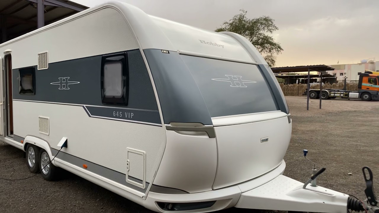 كرفان اوربي hobby VIP وصل حديثًا يتسع لعدد 6 أشخاص الطول 8.5