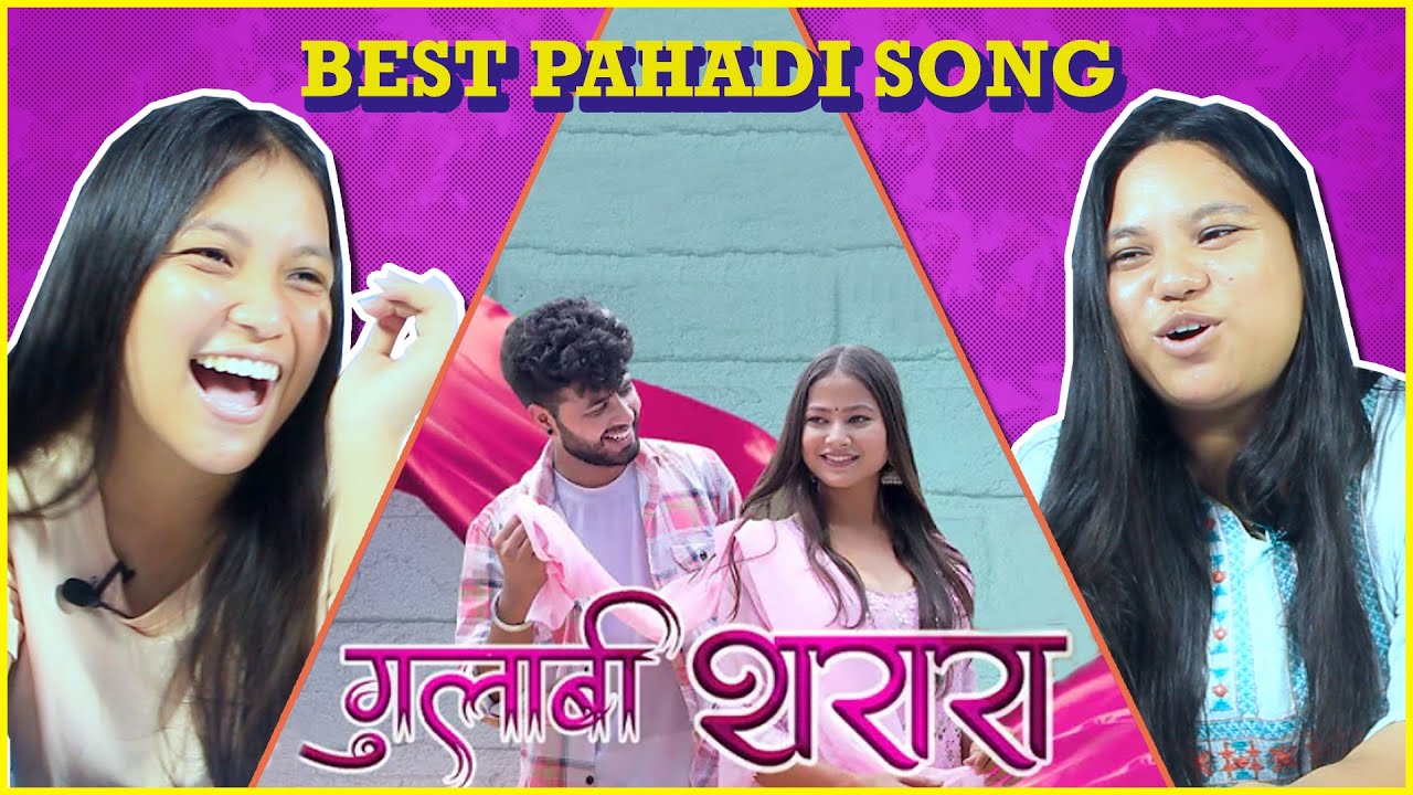 Viral Pahadi Song 🔥 Gulabi Sharara Reaction
