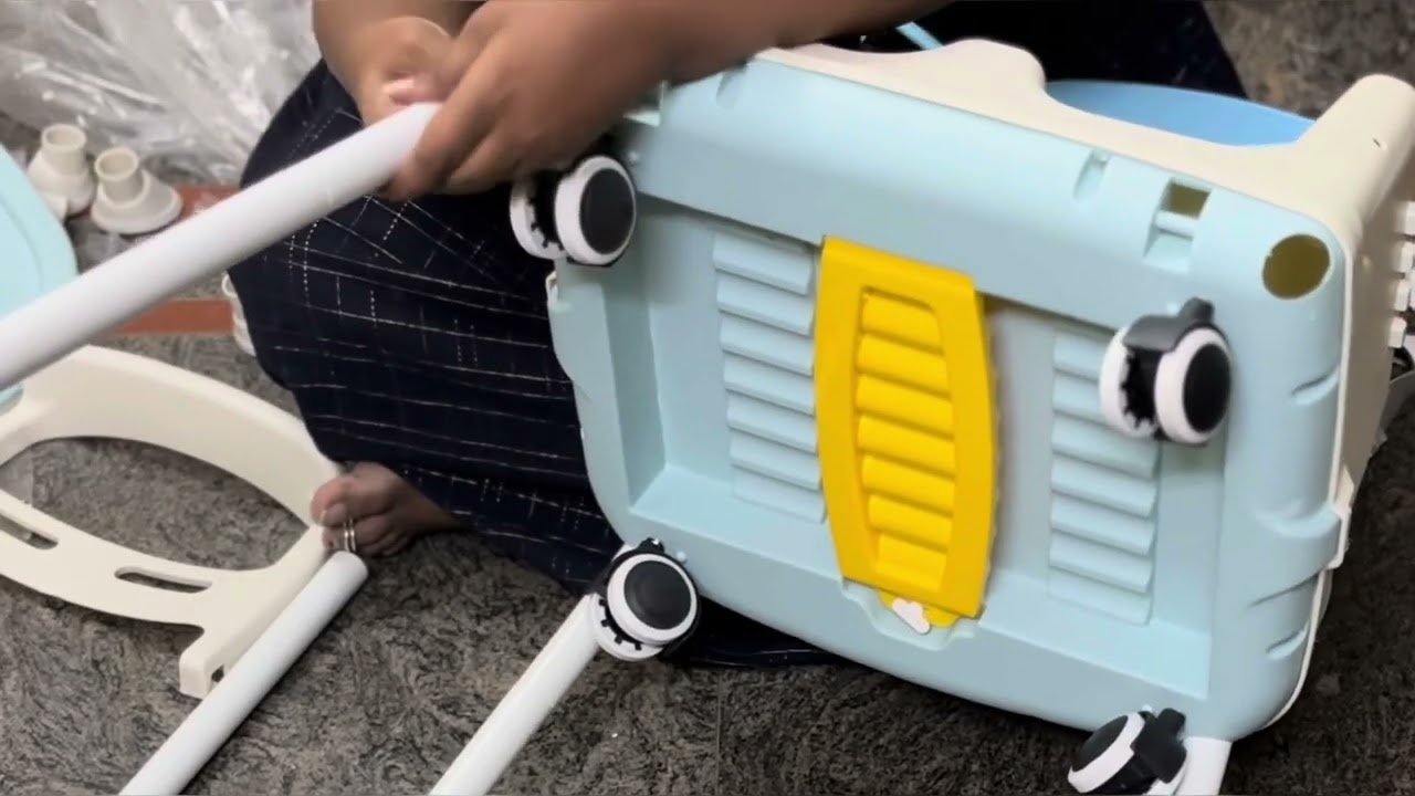 Unboxing and installation of Star and daisy 3in1 convertible highchair #soundariyamanohar