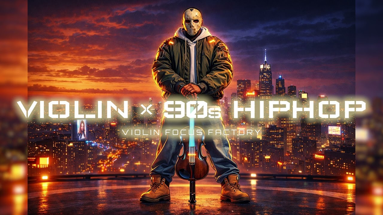 ▶Violin Focus Factory◀ - Old School Boom Bap Violin - 90s Hip Hop Focus Beat for Deep Work