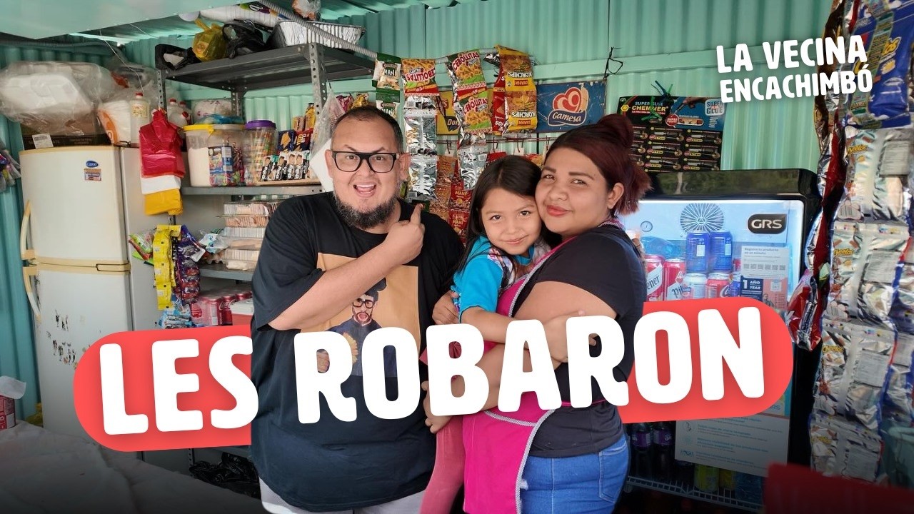 Gordo Soya Sufre un Robo (La Vecina se ENCACHIBO con el)
