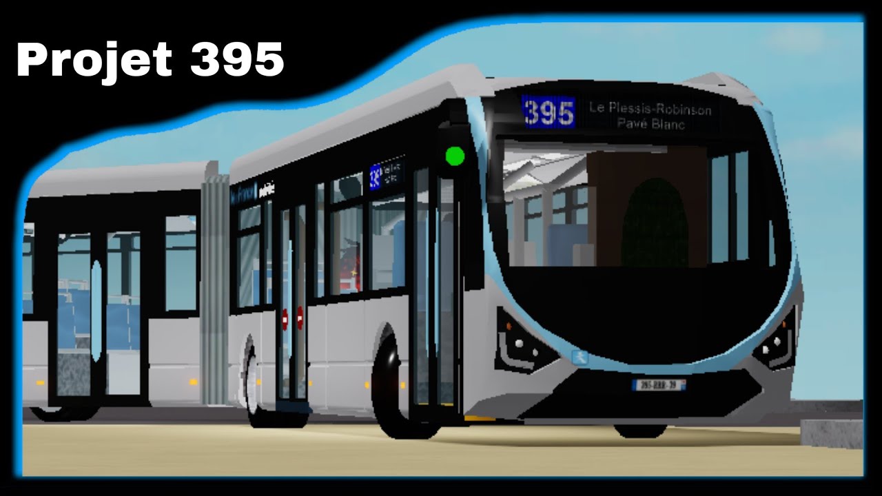 Ligne 395 | Projet 395 V1 | Crealis 18 IDFM | Roblox