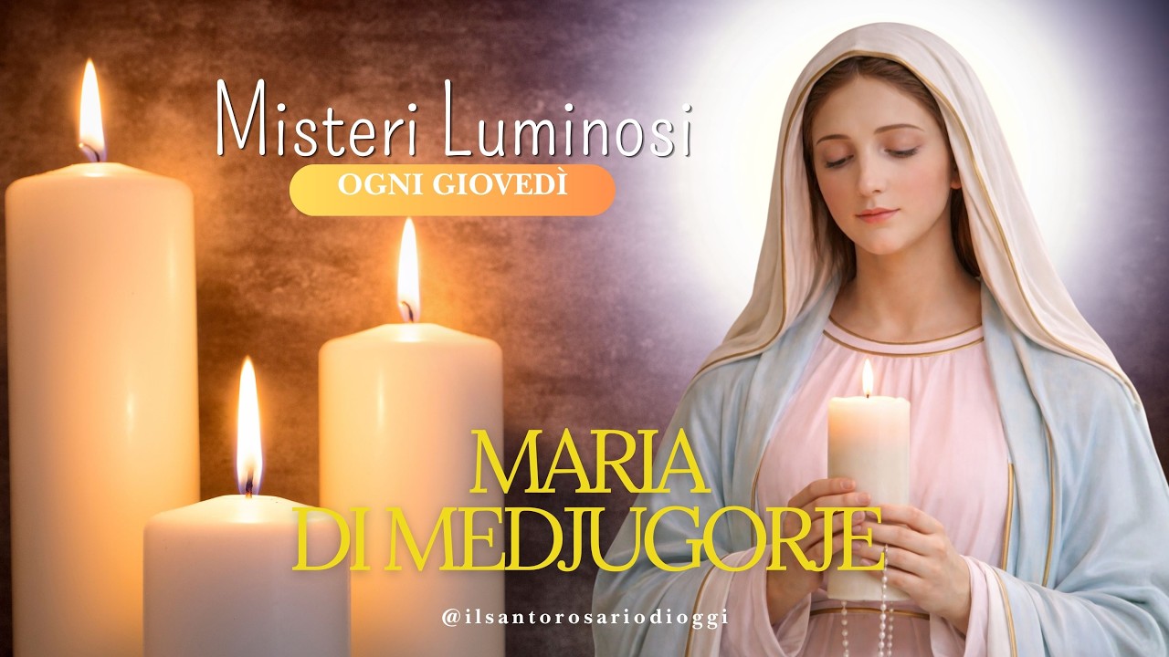 🔴 II Santo Rosario del giorno Giovedì alla Madonna Miracolosa