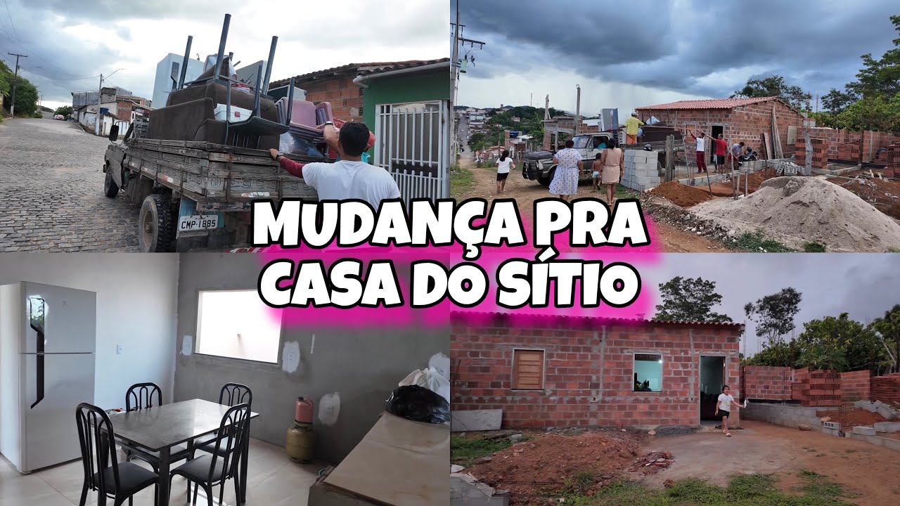 MUDANÇA PRA CASA DO SÍTIO,TIA REALIZOU SEU GRANDE SONHO🥹GLÓRIA A DEUS,FOI EMOCIONANTE 