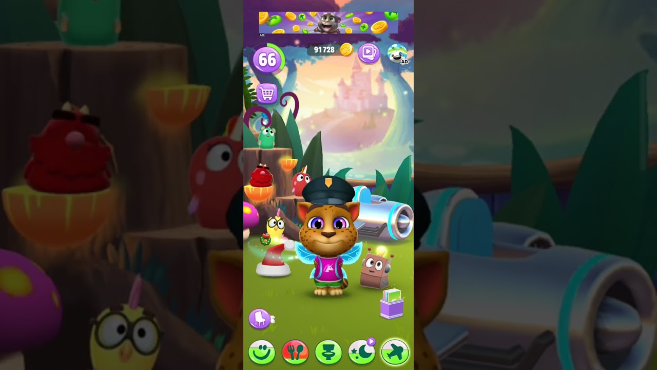 My Talking Tom Cat #shortvideo #gaming #mobilgames #talkingtom #shorts #short