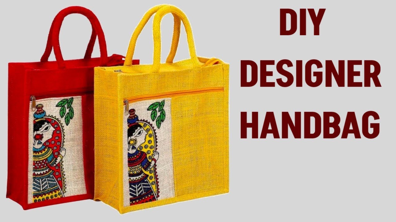 Diy Designer Handbag Making | हैंडबैग बनाने का सबसे सरल तरीका | How to Make Handbag | Purse Bag