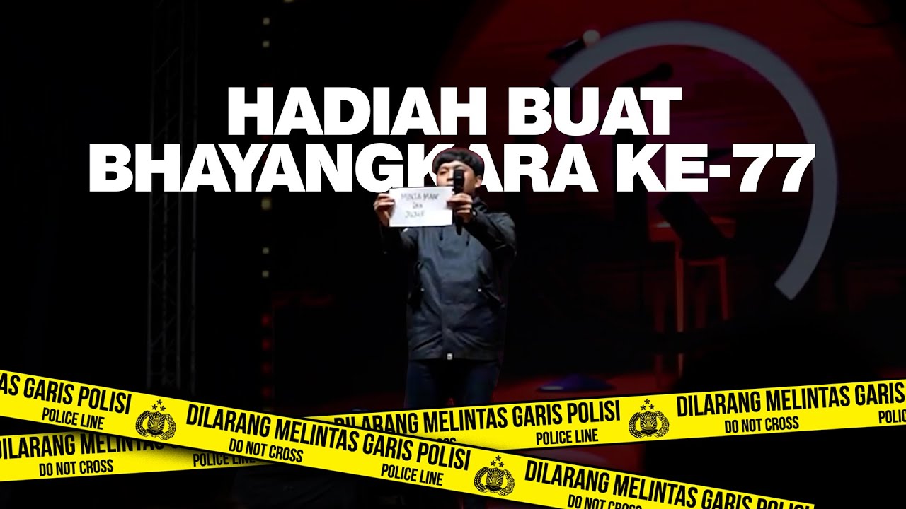 BOCAH T*LOL STAND UP DI ULANG TAHUN POLISI