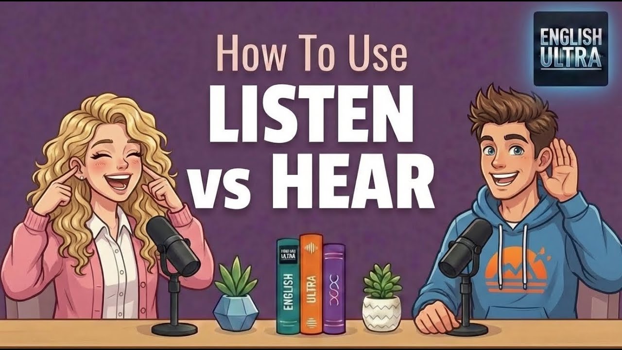 STOP Making This Mistake! Listen vs. Hear Explained 👂